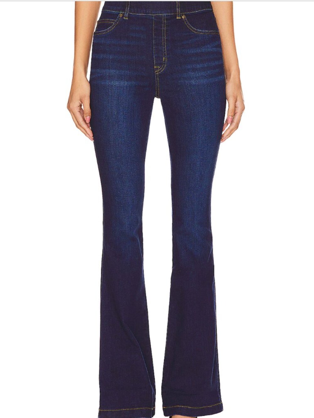 Spanx Flare Jeans, Midnight Shade